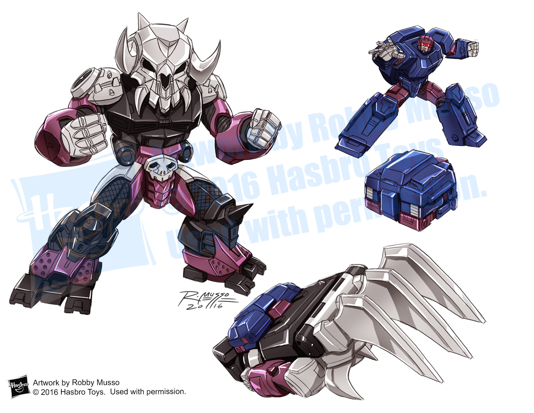 Transformers Power of the Primes Concept Art by Robby Musso